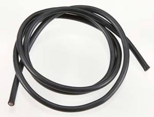 TQ WIRE 1131  10 Gauge Super Flexible Wire- Black 3'