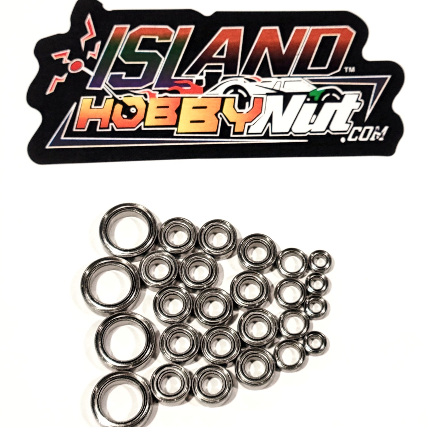 IslandHobbyNut Rc Xpress Kit de roulements en céramique Abec 7 hybride