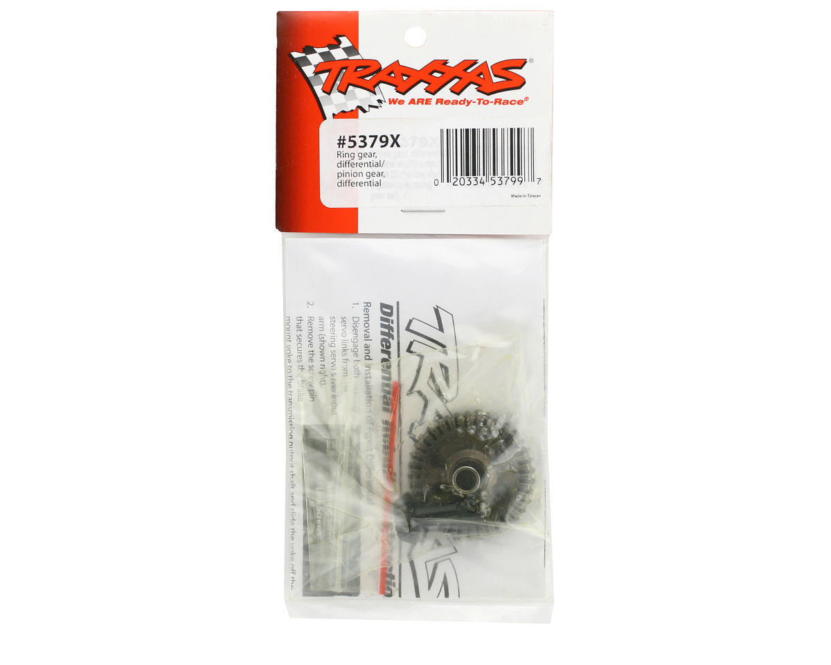 Traxxas 5379X Differential Ring Gear & Pinion Gear Set