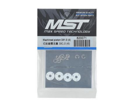 MST 820071 Piston d'amortisseur usiné (4) (3x1,0)