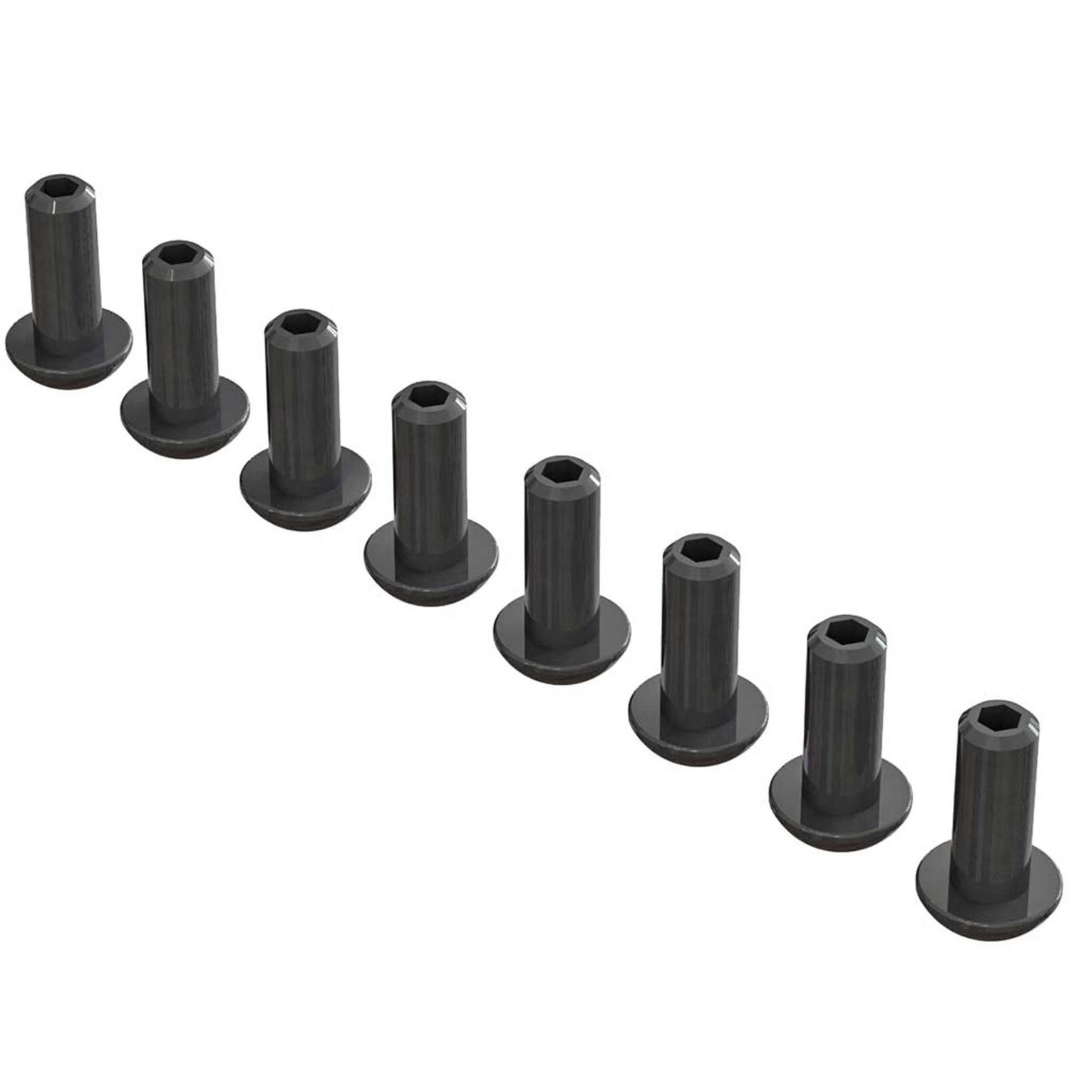Arrma AR727410 Double Socket Button Head Screw 4x10mm (8)