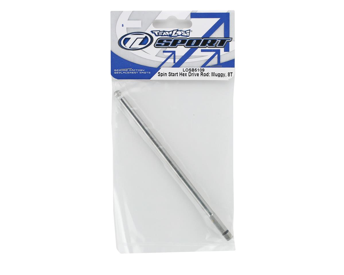 LOSI LOSB5109 Spin Start Hex Drive Rod: Muggy