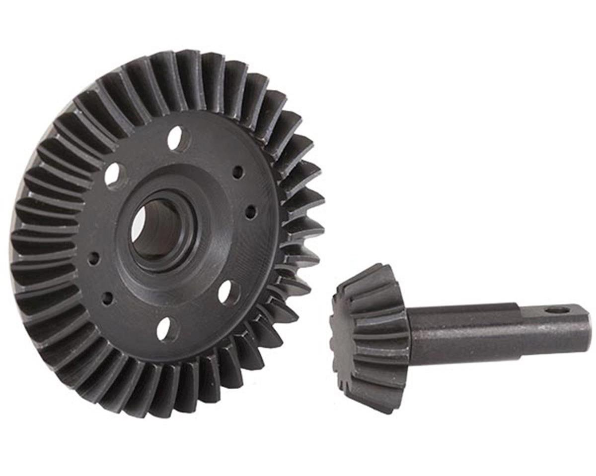 Traxxas 5379R Spiral Cut Differential Ring Gear & Pinion Gear Set (Front)