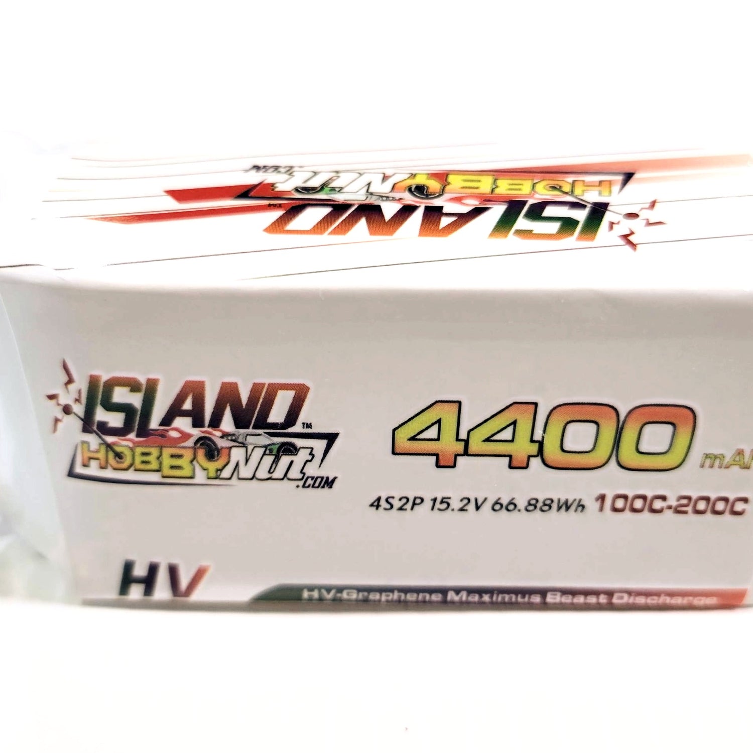 IslandHobbyNut 4s 4400 mah 11.1 v 100 - 200C BATTERIE LIPO