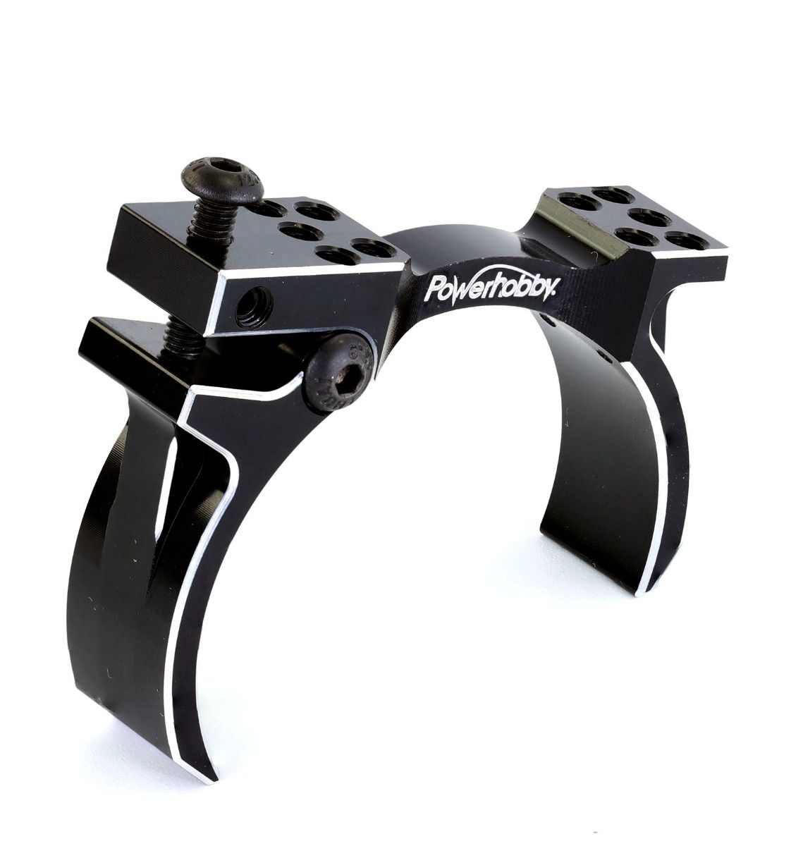 Powerhobby PHMount04 1/5 Aluminio 56-58 mm de diámetro. Ventilador Twister de 40 mm con montaje de motor