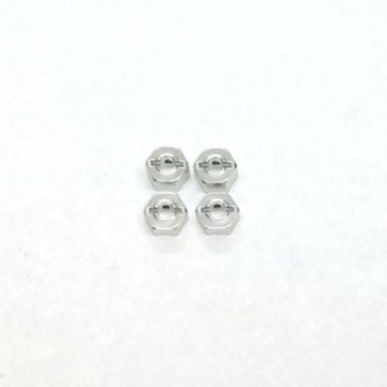 ST RACING ST3654-14S  14mm Aluminum Wheel Hex, Silver, for Traxxas Stampede