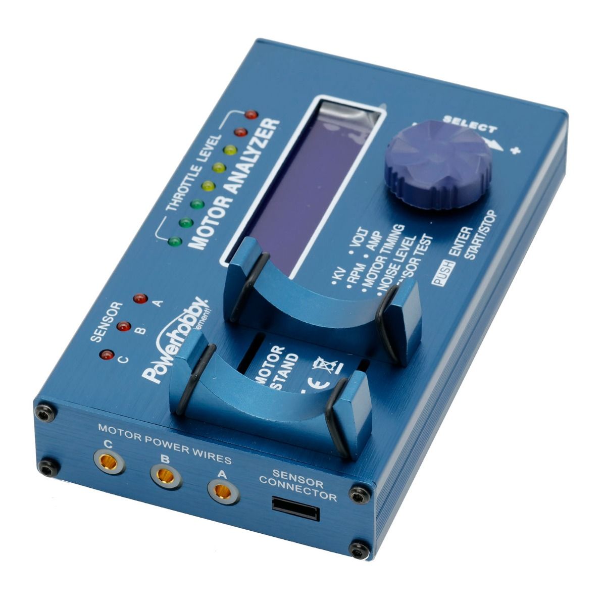 Powerhobby BMA-01 analyseur de moteur sans balais RPM KV vérificateur de tension