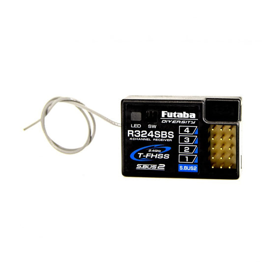FUTABA R324SBS 2.4GHz T-FHSS S.Bus Telemetry Surface Receiver