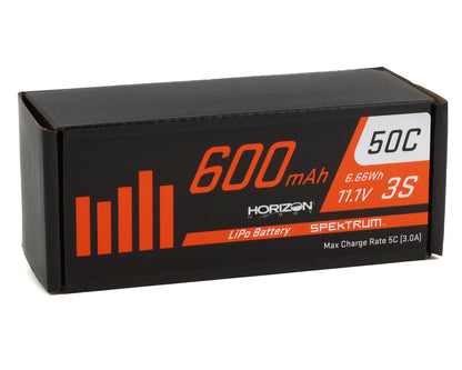 Spektrum SPMX6003SIC2 RC 3S 50C LiPo Battery w/IC2 Connector (11.1V/600mAh)