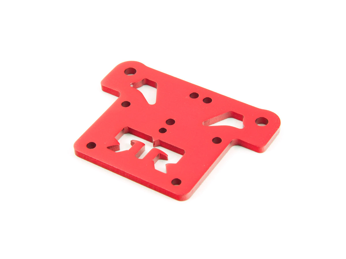 ARRMA AR320195 ALUMINIUM TOP PLATE (RED) (1PC)