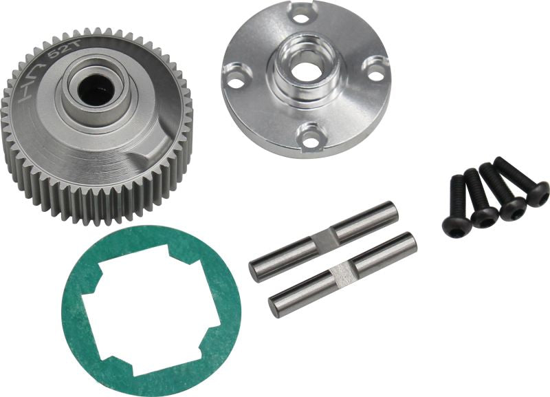 Boîtier différentiel en aluminium anodisé dur RCSB38H Hot Racing B 6.1