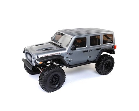 Axial SCX6 Jeep JLU Wrangler 1/6 4WD RTR Eléctrico Rock Crawler (Plata) con DX3 Ra