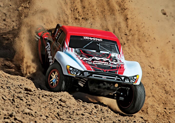 Traxxas Slash 4X4 VXL Brushless 1/10 4WD RTR Short Course Truck (Red) w/TQi & TS