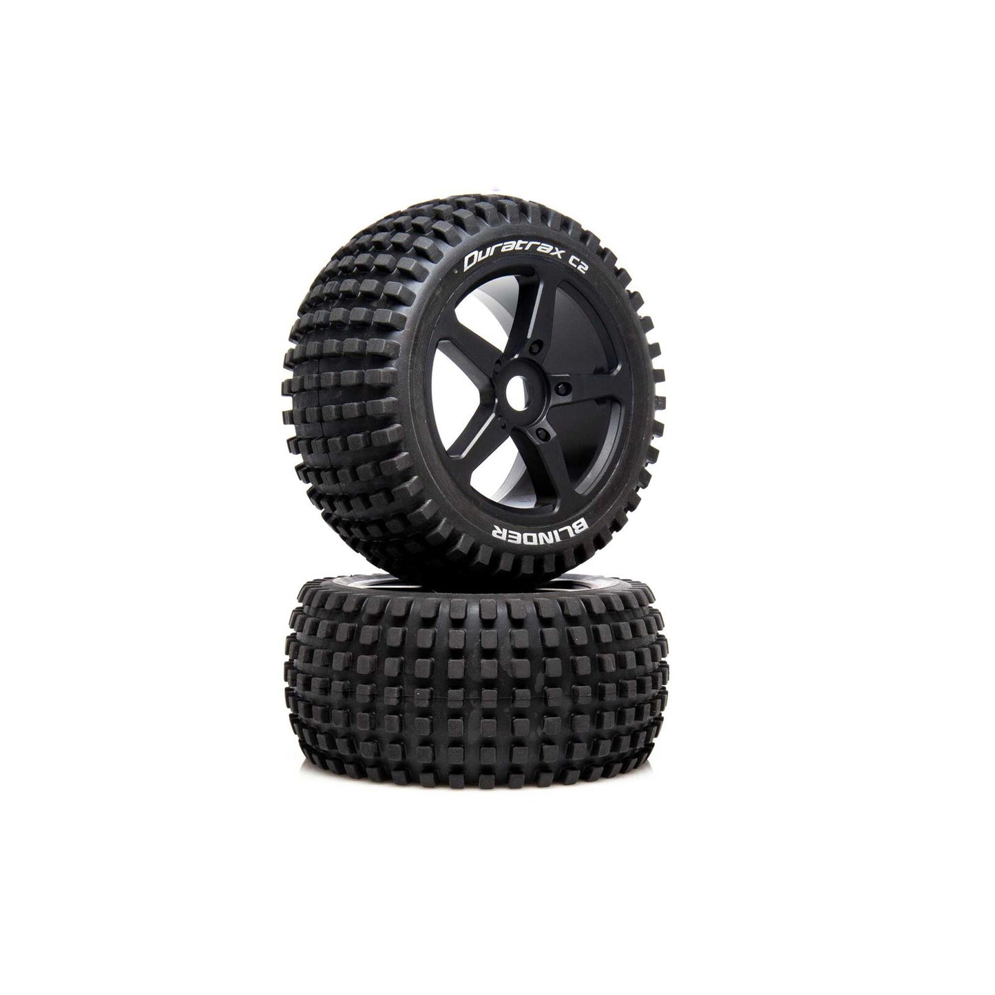 Duratrax DTXC5571 1/8 BLINDER Truggy Tire C2 Mounted 0 Offset (2)