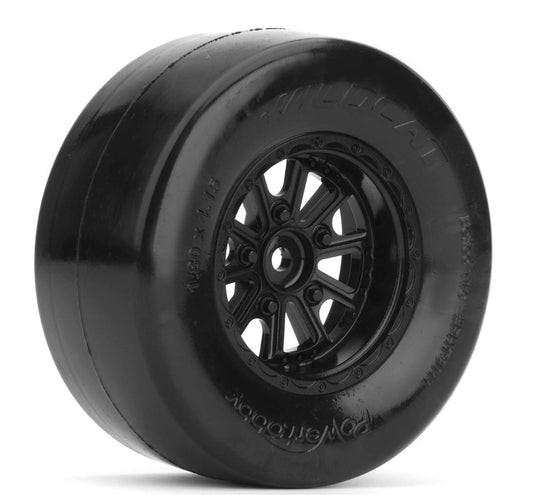 Powerhobby PH3011-12 1/10 Mounted Wildcat BELTED Rear 2.2"/3.0" Drag Racing Tire