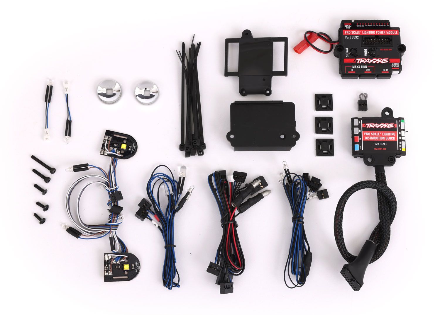 JUEGO DE LUCES LED ESCALA PRO TRAXXAS 8090X, 1972 BLAZER