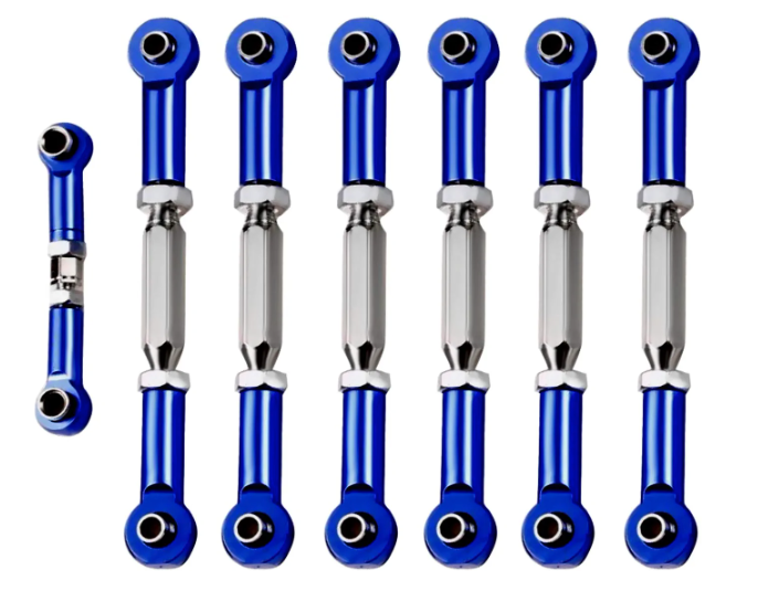 IRonManRc SLASH 4wd/2wd tendeurs réglables en aluminium/lien de carrossage avec embouts de tige