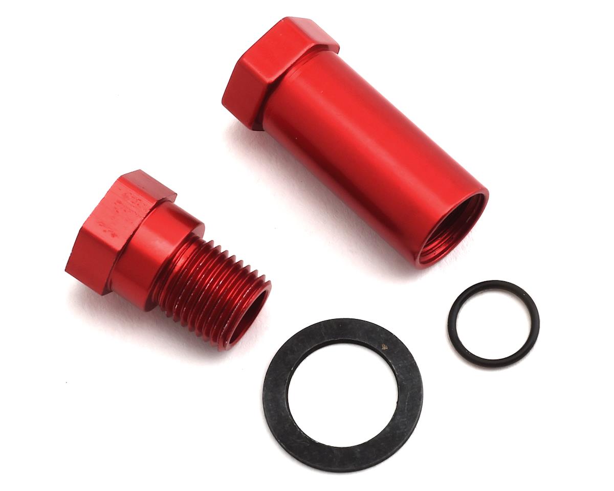 Arrma ARA340163 BLX/Roller Ensemble de moyeux de servomoteur en aluminium (rouge)