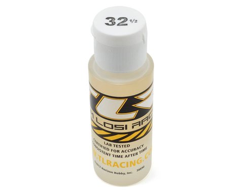 Huile d'amortisseur en silicone Team Losi Racing (2oz) (32,5wt)