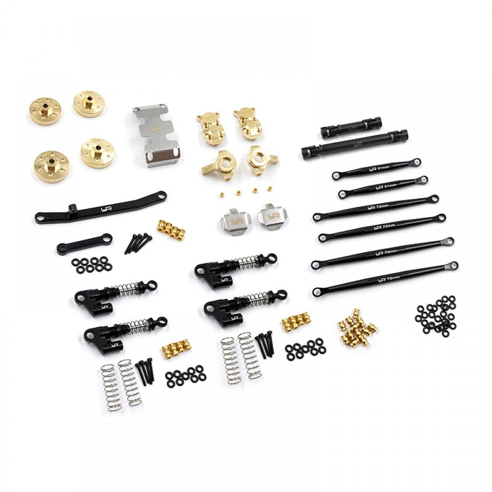 Yeah Racing FULL METAL UPGRADE PARTS SET FOR AXIAL SCX24 JEEP JT GLADIATOR