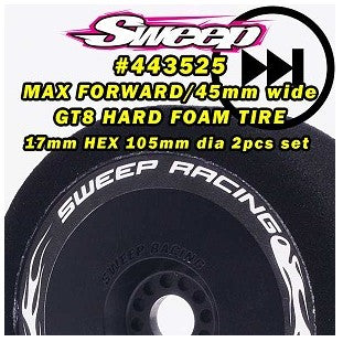 Sweep Racing MAX FORWARD HARD FOAM TIRES for 17mm HEX