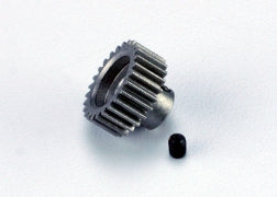 Engranaje Traxxas 2426, piñón de 26 dientes (paso de 48) (se adapta a eje de 3 mm)/tornillo de fijación