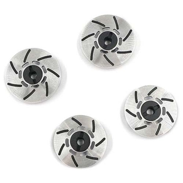 Yeah Racing TEC4-014BK Rotor de freno de aluminio 4 piezas para Traxxas Ford GT 4 Tec 2.0