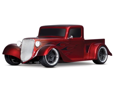 (DISCONTINUED) Traxxas 4 Tec 3.0 1/10 RTR Touring Car w/Factory Five '35 Hot Rod Truck Body Red