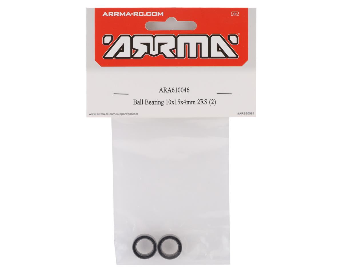 Arrma ARA610046 Roulement à billes 10x15x4mm (2)