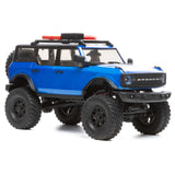 Axial AXI00006T3 1/24 SCX24 2021 Ford Bronco 4WD camion brossé RTR, bleu
