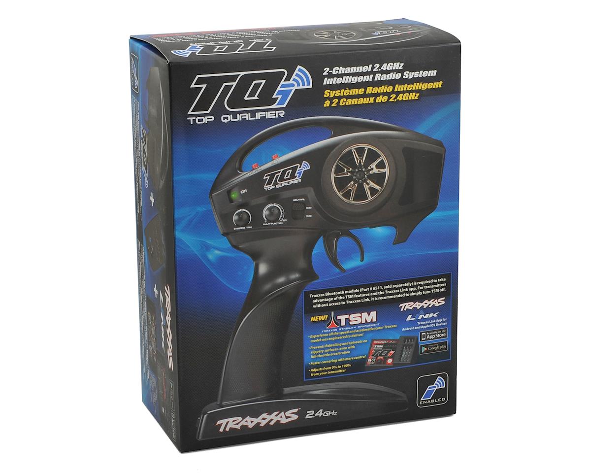 Traxxas 6509R TQi Sistema de radio de 2 canales de 2,4 GHz con TSM y microreceptor