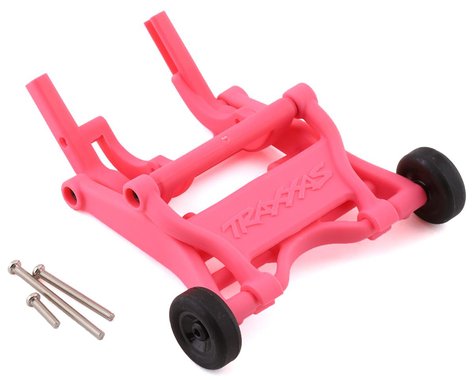 Conjunto de barra con ruedas Traxxas 3678P (rosa)