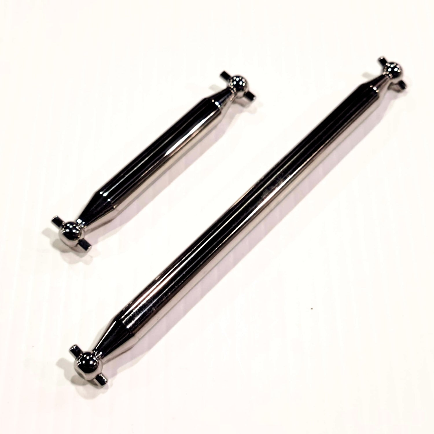 IronManRc Hobao GTB Ejes de transmisión centrales de TITANIO LARGO 10 mm (PAR)