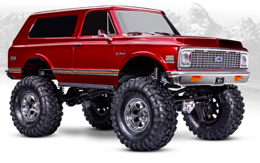 Traxxas 92086-4 RED 1972 K5 Blazer High Trail