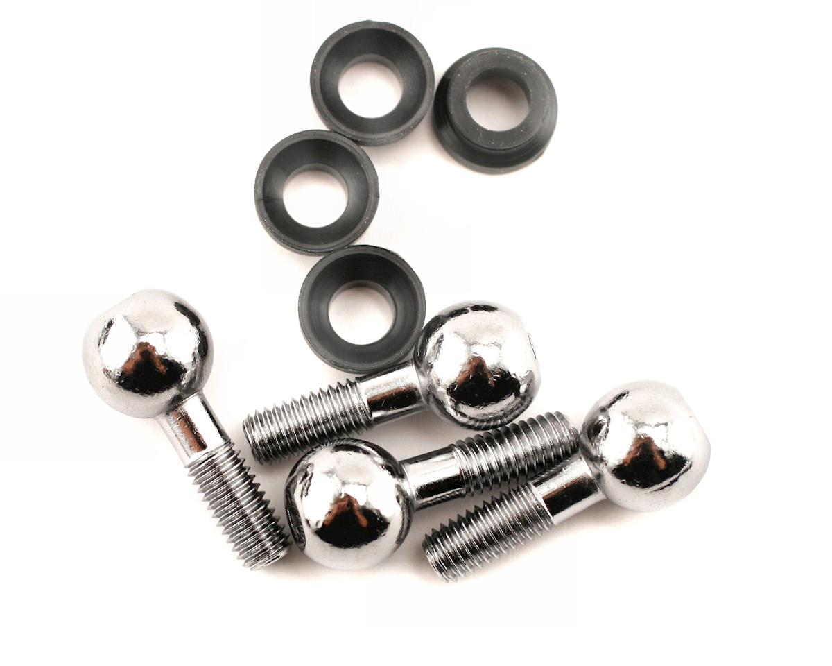 Traxxas 4933 Pivot balls (4)/ pivot ball cap bushings (4)