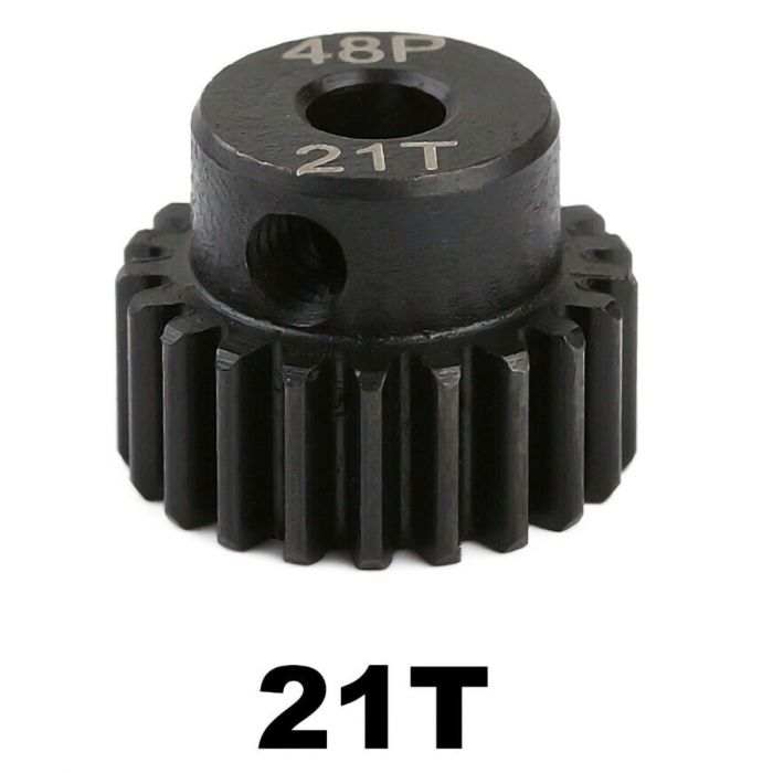 Powerhobby Hardened Steel 48P 5MM 21T Pinion Gear