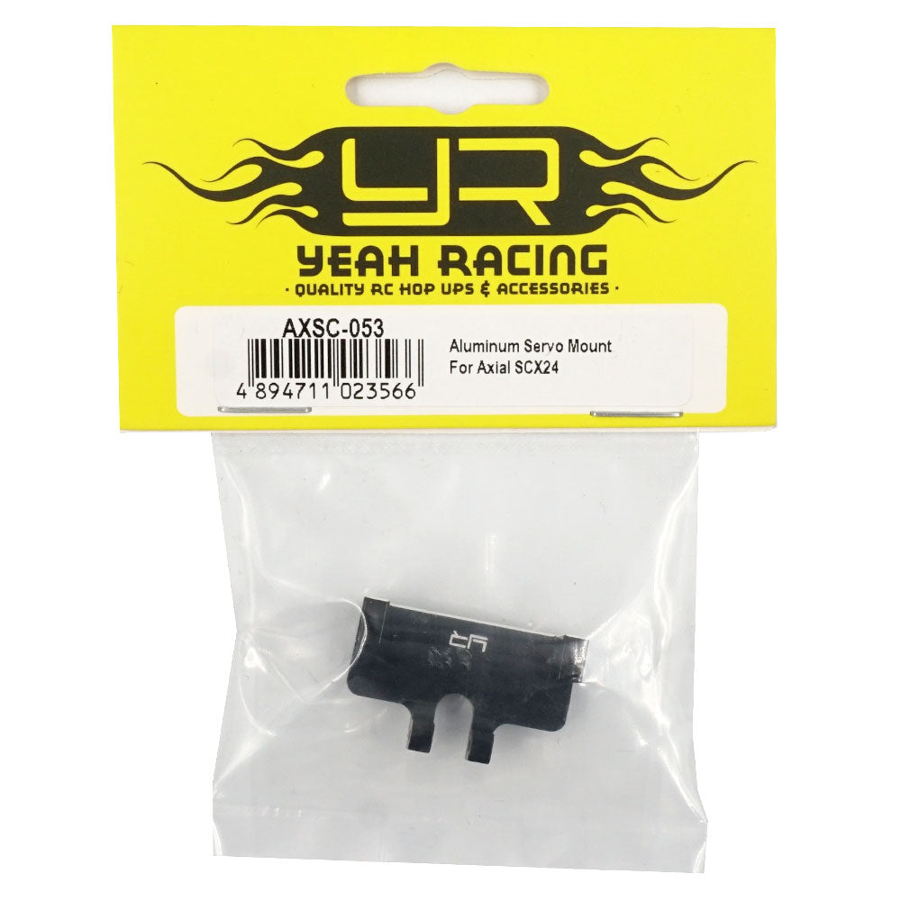 Yeah Racing AXSC-053 SOPORTE DE SERVO DE ALUMINIO PARA AXIAL SCX24