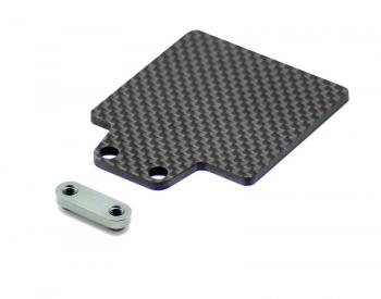 SERPENT 977-E ESC Mounting Plate Carbon Fiber #904137