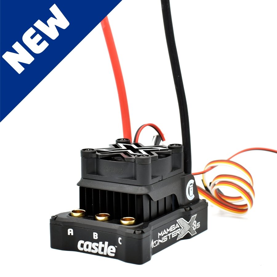 CREACIONES DEL CASTILLO 010-0165-00 MAMBA MONSTER X 8S, 33.6V ESC
