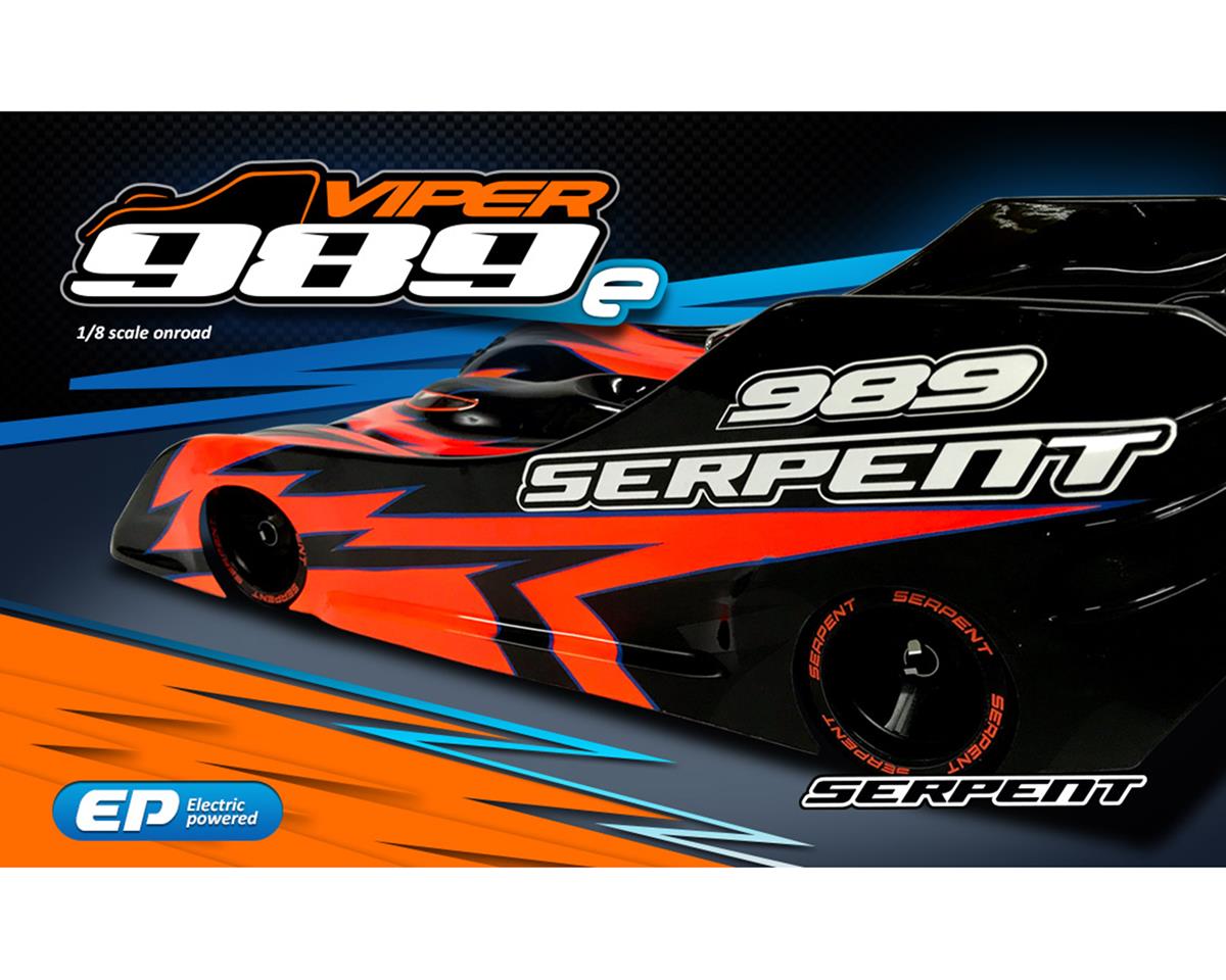 Serpent Viper 989E 1/8 Electric On-Road Car Kit SER904005