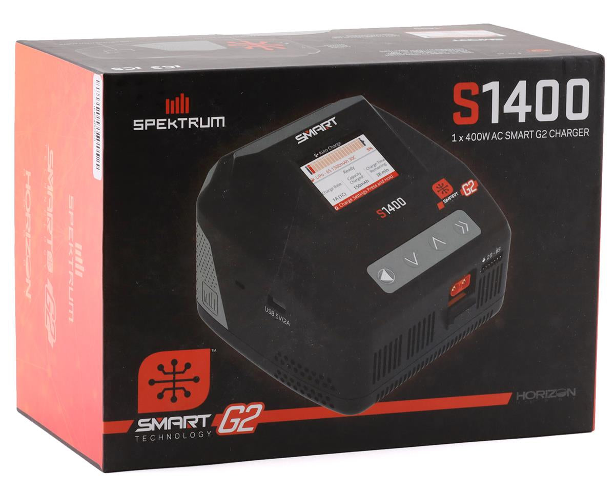 Chargeur intelligent Spektrum SPMXC2040 RC S1400 G2 AC LiPo (6S/20A/400W)
