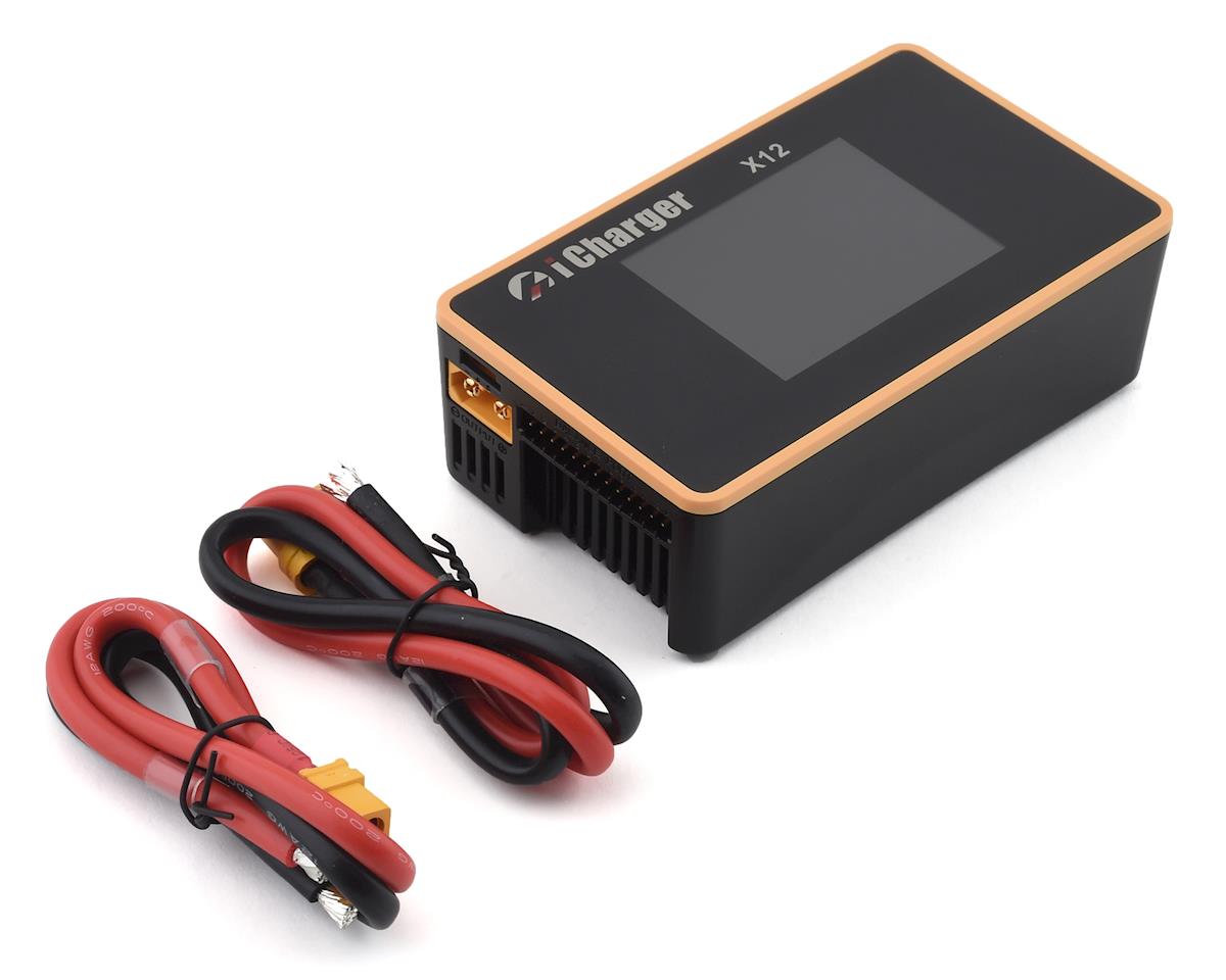 Junsi iCharger X12 Lilo/LiPo/Life/NiMH/NiCD Cargador de batería CC (12S/30A/1100W)