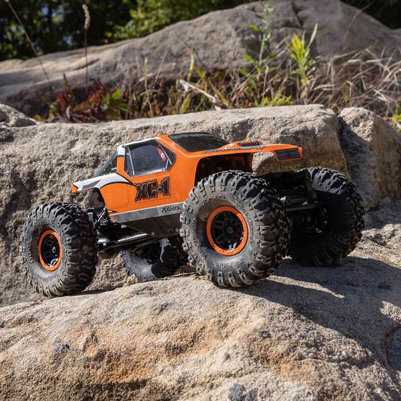 AXIAL AXI00003T2 1/24 AX24 XC-1 4WS Crawler Cepillado RTR Naranja