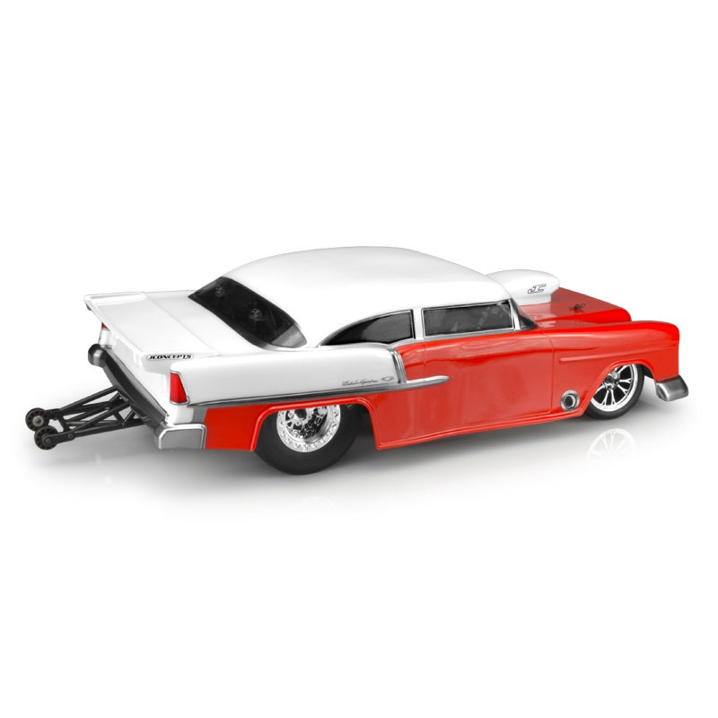JC CONCEPTS 1955 Chevy Bel Air, Street Eliminator Drage Race Clear Body JCO0365