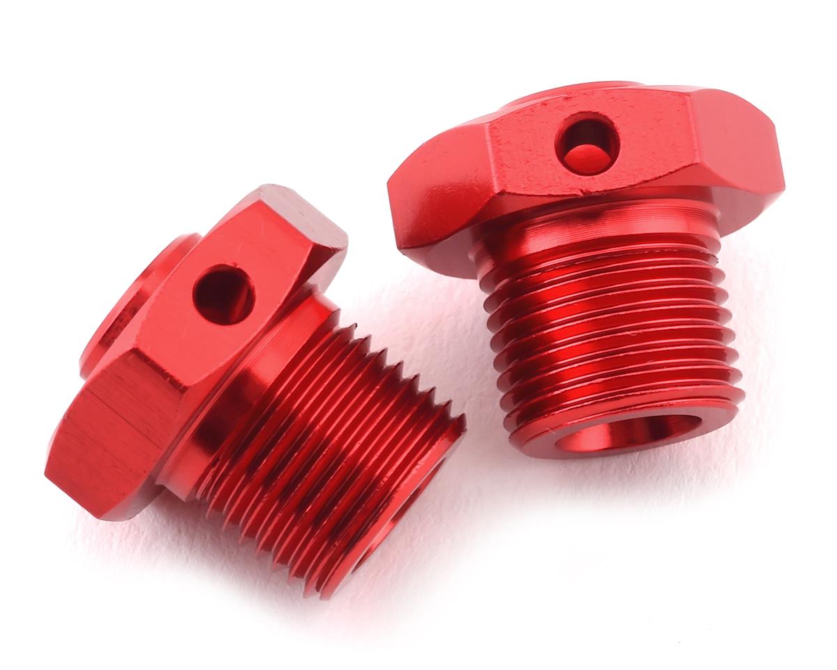 Arrma AR310904 17mm Aluminum Wheel Hex (Red) (2)