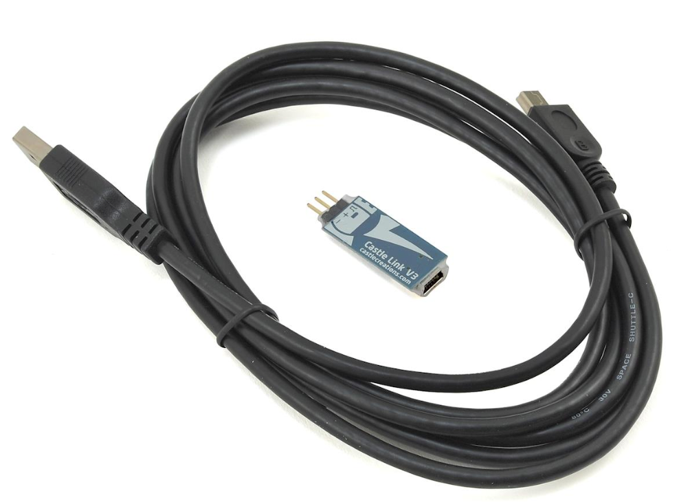 Castle Creations 011-0119-00 Kit de programmation USB Castle Link