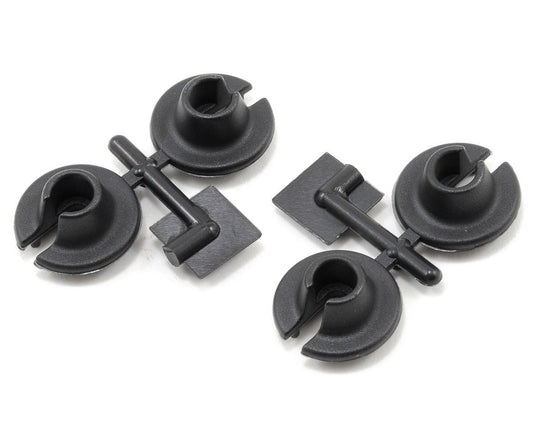 RPM 73152 Lower Spring Cups (Black) (4)