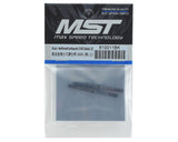 MST 810011BK 3x40mm Aluminum Reinforced Turnbuckle (Black) (2)
