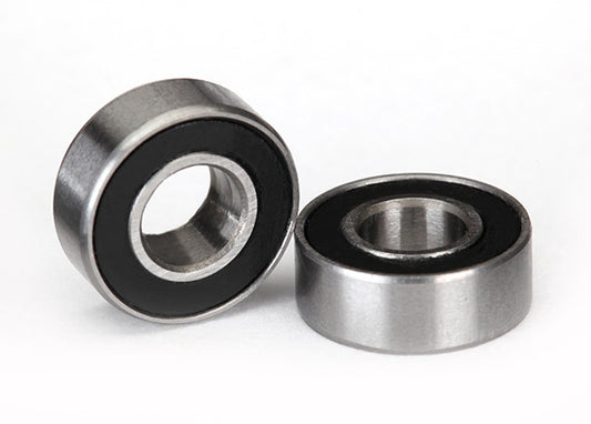 TRAXXAS 5116A Ball bearings, black rubber sealed (5x11x4mm) (2)