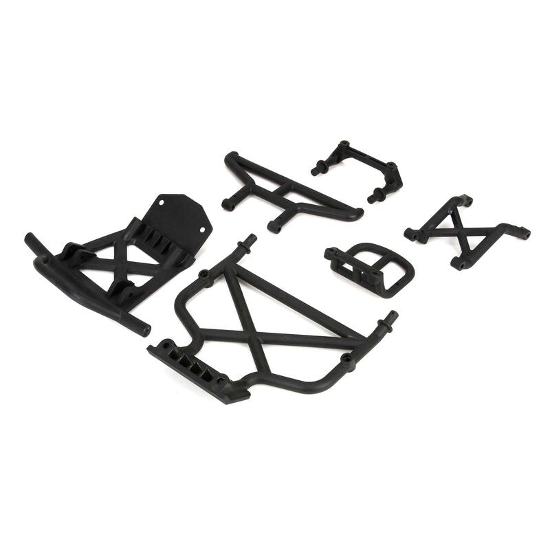 LOSI LOS251011 Parachoques delantero/trasero y soporte de parachoques: 1/5 DB XL